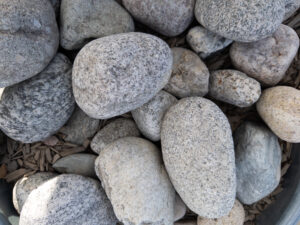 Glacier White Cobble ground cover